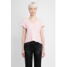 cotton nylon sheer jersey t-shirt