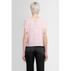 cotton nylon sheer jersey t-shirt