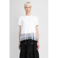 tulle short sleeves t-shirt