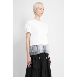 tulle short sleeves t-shirt