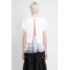 tulle short sleeves t-shirt