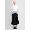 tulle short sleeves t-shirt