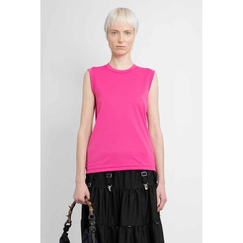 nylon jersey sleeveless top