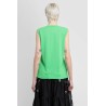 nylon jersey sleeveless top