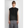 square tank top with adjustable neckline