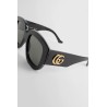 oversize square double g sunglasses