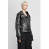 vintage faux leather biker jacket