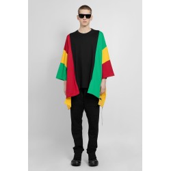 patchwork poncho t-shirt