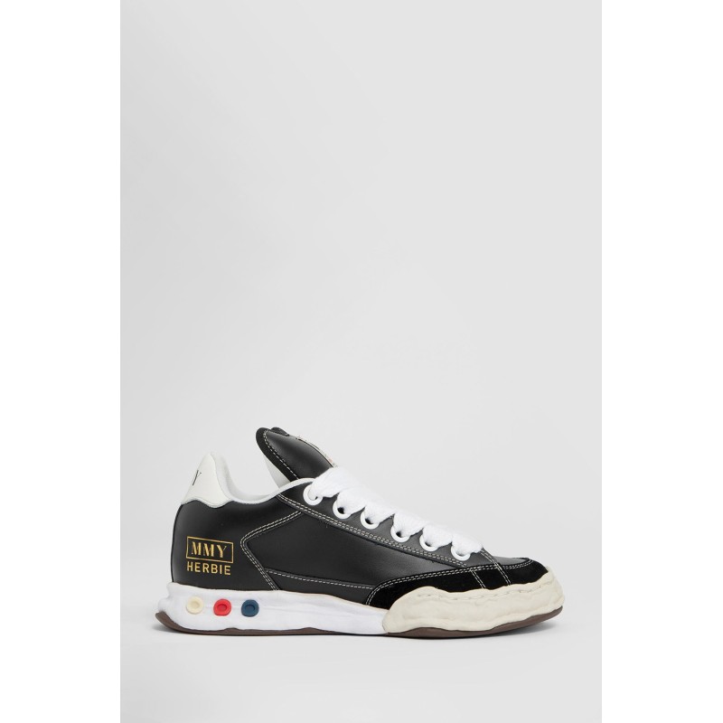 herbie leather puffer low-top sneakers