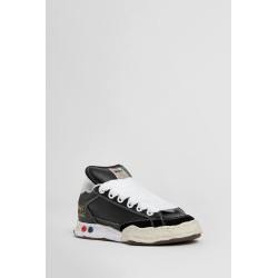 herbie leather puffer low-top sneakers