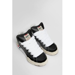 herbie leather puffer low-top sneakers