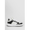 wayne puffer leather low-top sneakers