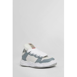 wayne puffer leather low-top sneakers