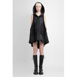 taffeta hooded vest