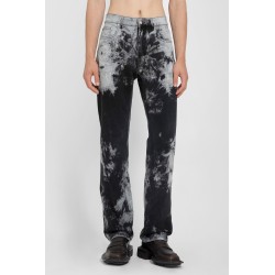 tie dye 5 pocket jeans