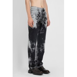 tie dye 5 pocket jeans