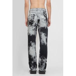 tie dye 5 pocket jeans