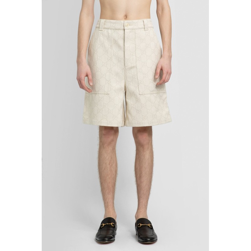 gg cotton jacquard bermuda shorts