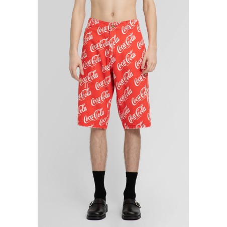 printed canvas shorts