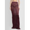 ladder slinky viscose long skirt