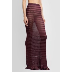 ladder slinky viscose long skirt