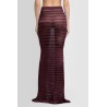 ladder slinky viscose long skirt