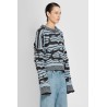 graphic jacquard sweater