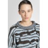 graphic jacquard sweater