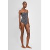 polkadot halterneck swimsuit