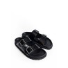 arizona shiny leather sandals