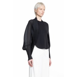 pleated shrug