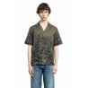 tropical print short sleeve shirt