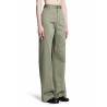 high-waisted trousers in cotton