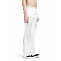 painted carpenter flare trousers