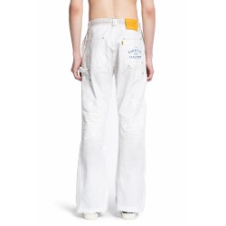 painted carpenter flare trousers