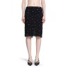 embroidered chiffon skirt