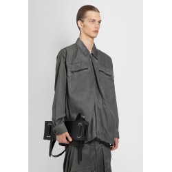 washed pop-up overshirt