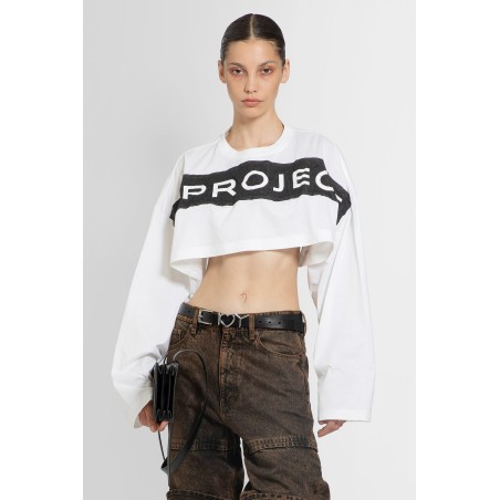 scrunched logo crop top