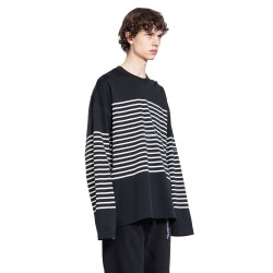 panel border long sleeve t-shirt