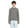 wyoming check crube seersucker coack shirt