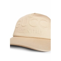 embroidered logo cap