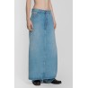 denim pant skirt