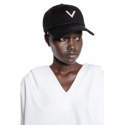 v logo baseball cap