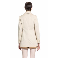 stretch gabardine pioppo blazer