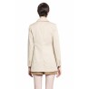 stretch gabardine pioppo blazer