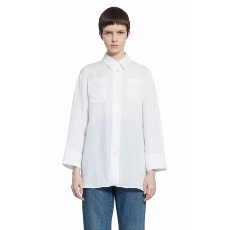 daria linen canvas shirt