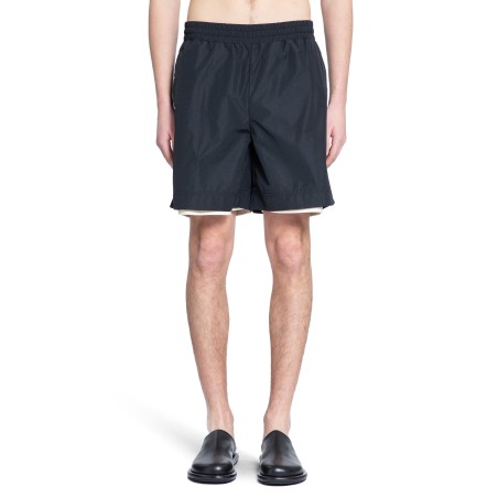 wool nylon drawstring shorts