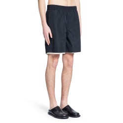 wool nylon drawstring shorts