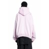 gothic logo medium fit hoodie