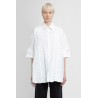 ruffle business short sleeve shirt